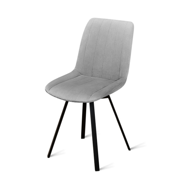 Стул B224-M (B224-m LIGHT GREY VL08, BK)																														